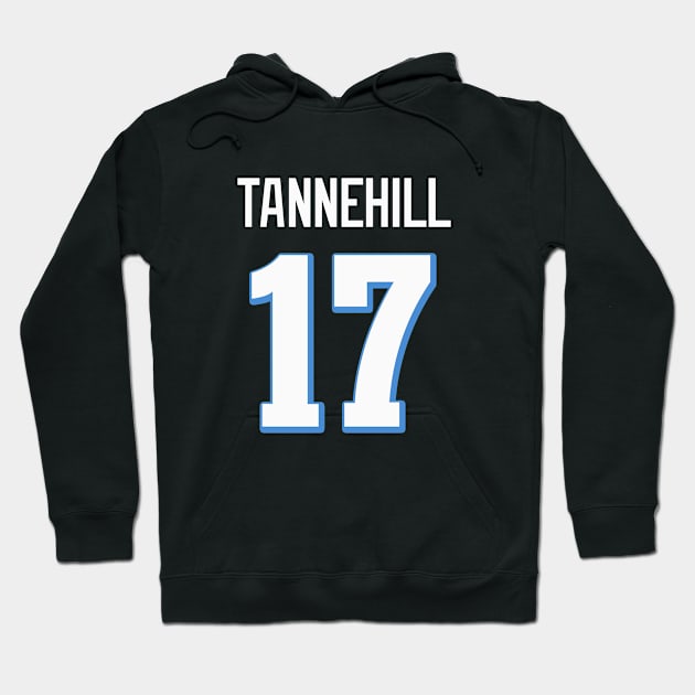 Ryan Tannehill Tennessee Vertical Hoodie by Cabello's